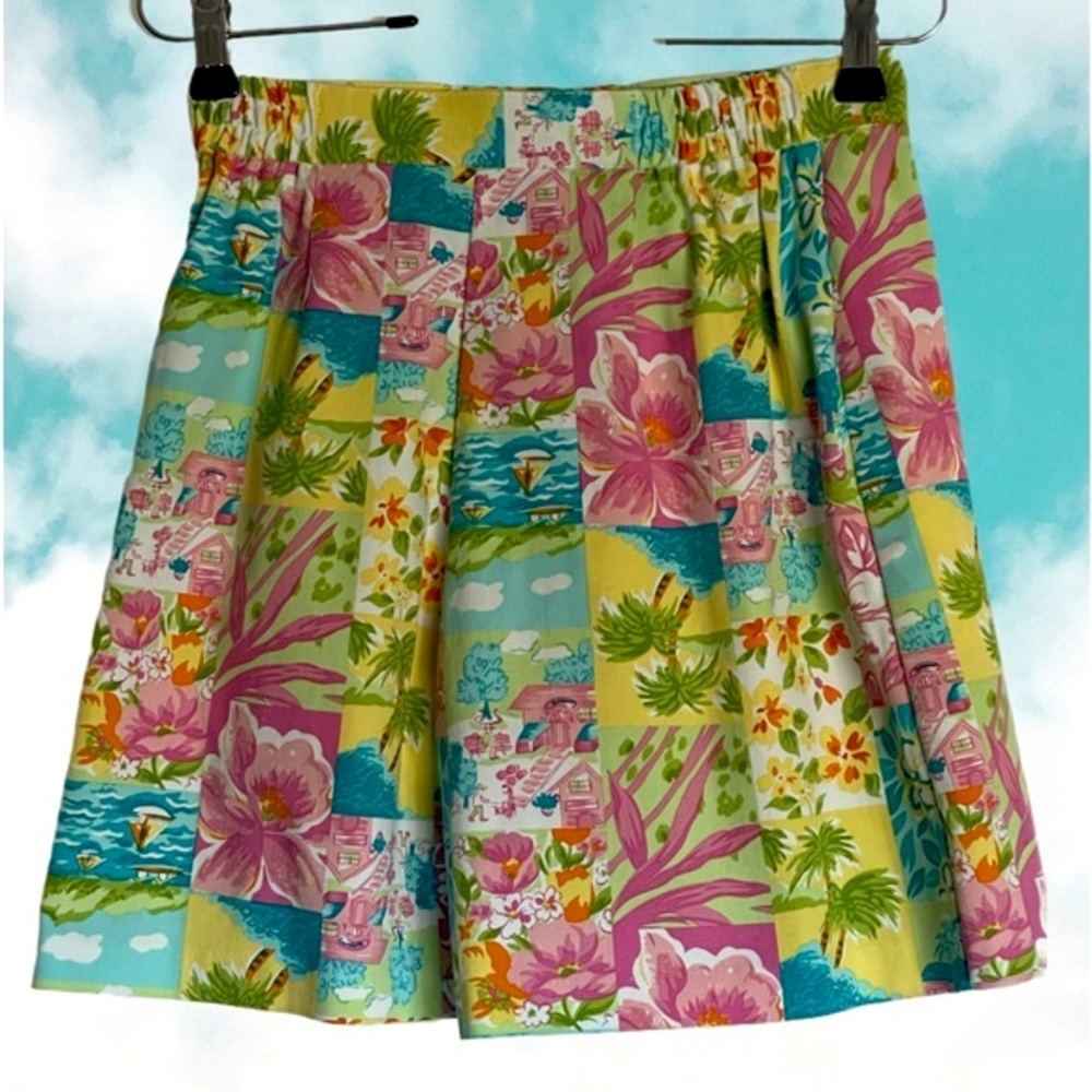 NWOT Briggs New York Petites Tropical Print Skort Size 8 - Picture 2 of 6